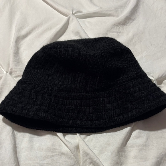 Preston & York Accessories - Preston & York Black Knit Bucket Hat